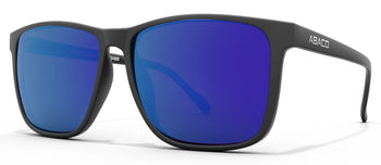 Matte Black/Deep Blue Mirror