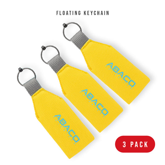 3-Pack - Neoprene Floating Keychain