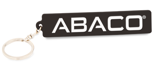 Abaco Rubber Keychain